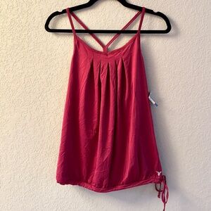 Old Navy Burgundy Activewear Tank Size M